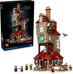 LEGO Harry Potter The Burrow Building Sets with 10 Minifigures for Adults