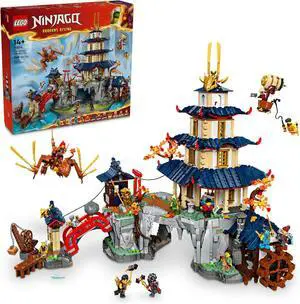 LEGO NINJAGO Tournament Temple City Building Toy for Teen Boys & Girls