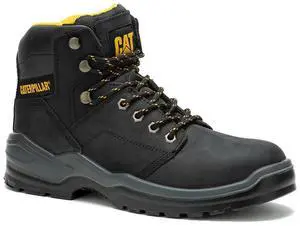 Caterpillar Men's Striver Steel Toe Work Boot, Regular Fit, Black, Size M 9