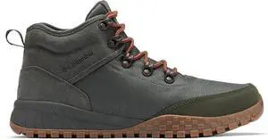 Columbia Men's Fairbanks Mid Hiking Boots, Gravel Dark Moss, Size 13