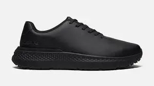 Timberland PRO Men's Soft Toe Slip Resistant Leather Work Shoe, Black, Size M 11