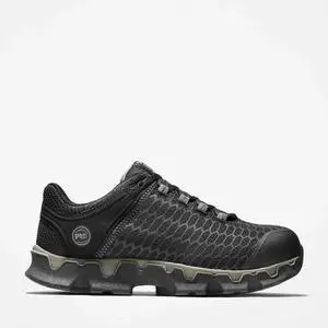 Timberland PRO Men's Powertrain Sport Alloy Toe Work Shoe - Black/Grey, Size M 12