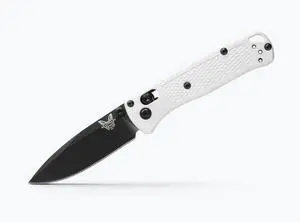 Benchmade 533BK-1 Mini Bugout Folding Pocket Knife, White Givory Handle