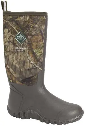 Muck Boot Men's Fieldblazer Classic Tall Boot, Brown/Mossy Oak, Size 13