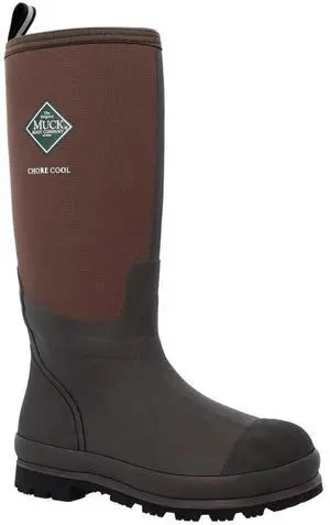 Muck Boot Men's Waterproof Chore Cool Regular Width Tall Boot, Brown, Size 12