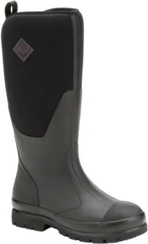 Muck Boot Women's ChoreTall Waterproof Work Boot, Black, Size 11