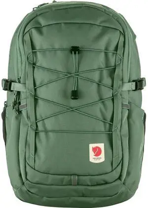 Fjallraven F23349-614 Skule 20 Water-Repellent Zippered Backpack, Patina Green