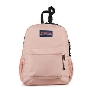 JanSport Central Adaptive Backpack, Wheelchair & Walker Compatible, Misty Rose