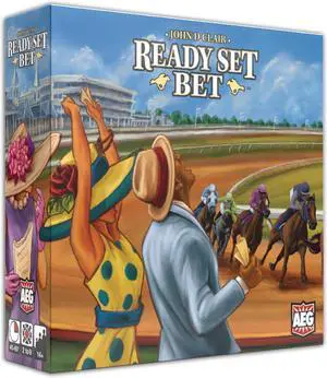 ACD Toys Ready Set Bet Head Off to The Races Betting & Bluffing Real-Time Dice Rolling Party Game, 2-6 Players, Ages 10+
