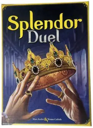 Asmodee Splendor Duel Strategy Board Game by Space Cowboys, Age 10+, 2 Players