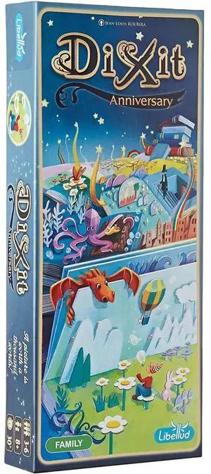 Libellud Dixit Board Game: 10th Anniversary Expansion, 3 to 6 Players, Ages 8+