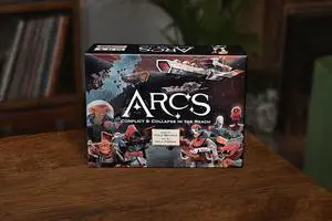 Leder Games Arcs Conflict & Collapse in The Reach 2 to 4 Players, Ages 14+