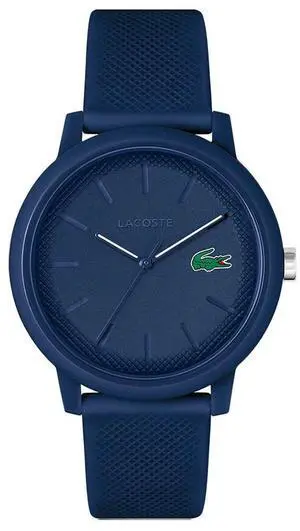 Lacoste 2011172 12.12 Chrono Men's Iconic Chronograph Quartz Watch 42mm, Blue