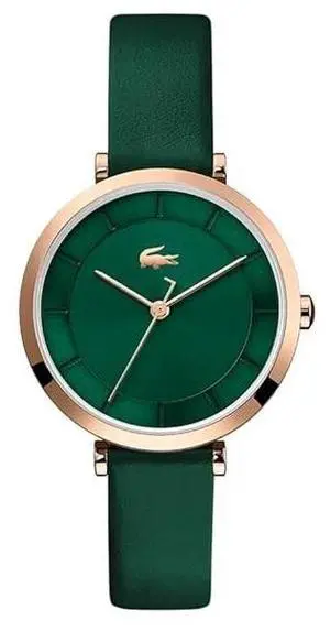 Lacoste 2001138 Geneva Analog Quartz Dial Women's Watch 32mm, Green