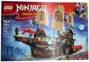 LEGO NINJAGO The Temple Bounty Model Building Set, 2387 Pieces, For Teens 14+