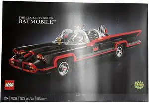 LEGO Batman The Classic TV Series Batmobile Building Set, 1822 Pieces, For 18+