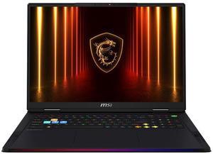 MSI - 18.0" GeForce RTX 5080 Laptop GPU - Intel Core Ultra 9 285HX - 64GB Memory - 2 TB SSD - Windows 11 Home Gaming Laptop - 240 Hz IPS (Raider 18 HX AI A2XWIG-418US )