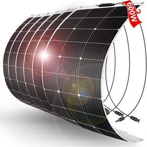 PFCTART 100W 200W 400W 1000W Watt Monocrystalline Solar Panel PV 12V Home RV