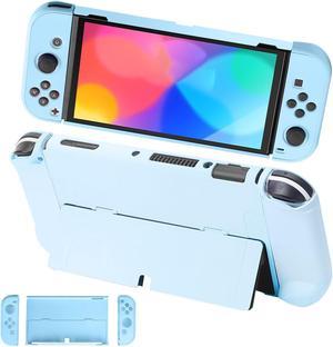 Dockable Case OLED 3 in 1 Protective Cover Case  Fit for Nintendo Switch OLED and JoyCon Controller