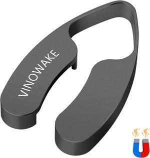 LINKSTYLE VINOWAKE Wine Bottle Foil Cutter, Premium Aluminum Stainless Steel (Black)