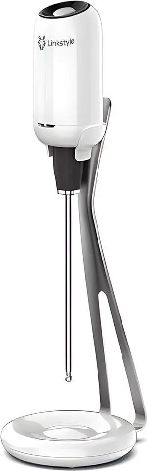 LINKSTYLE VINRADANCE, Luxurious Electronic Wine and Spirit Aerator with Stand (White)
