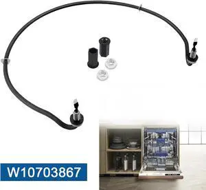NSI W10703867 Dishwasher Heating Element - Compatible with Whirlpool, KitchenAid, Kenmore