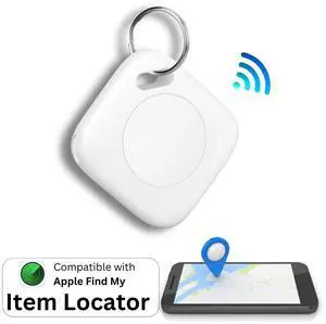NSI Wiami 1 Pcs Smart Tracker Wireless Bluetooth Anti-Lost Wallet Key Pet Finder Locator Device Works with Apple Find My app (iOS only)