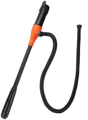 NSI Battery-Powered Liquid Transfer Pump  2.4 GPM Siphon Rate, Flow Control Nozzle, Ideal for Gas, Diesel, Kerosene, and More
