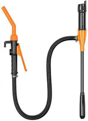 NSI Battery-Powered Liquid Transfer Pump  2.4 GPM Siphon Rate, Flow Control Nozzle, Ideal for Gas, Diesel, Kerosene, and More