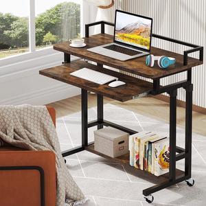 Safco Under-Desk Mixed Materials Mobile Printer Stand with