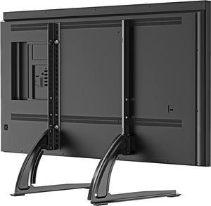ELIVED Universal Table Top TV Stand, for Most 27 to 55 inch LCD LED Plasma Flat Screen TVs, TV Base Height Adjustable Leg Stand Holds up to 88lbs, VESA up to 800x400mm, YD1014