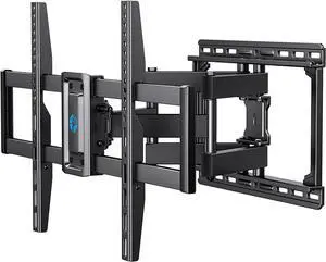 Pipishell Full Motion TV Wall Mount for 37-75 inch LED LCD OLED TVs, Swivel TV Mount Wall Bracket Dual Articulating Extension Arms, Max VESA 600x400mm Holds up to 100lbs, Fits 8/12/16" Wood Stud