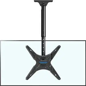 Ceiling TV Mount for Most 24- 65 TVs Hanging TV Ceiling Mount for 32 43 50 55 60 65 inch Screen Full Motion Height Adjustable Bracket Holds up to 99lbs Max VESA 400x400mm MU0039