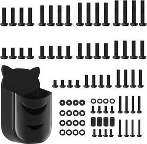 Universal TV Mount Screws Kit for Samsung TCL Hisense LG Vizio Onn Sony Toshiba Insignia Westinghouse TV Mounting Hardware Kit wr Remote Holder Includes M4 M5 M6 M8 Screws for All TVs Up to 80