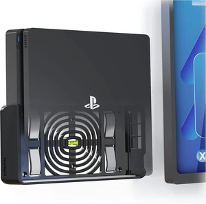 TotalMount for PS4 Slim Mounts PS4 Slim on Wall Near TV TotalMount for PS4 Slim Mounts PS4 Slim on Wall Near TV