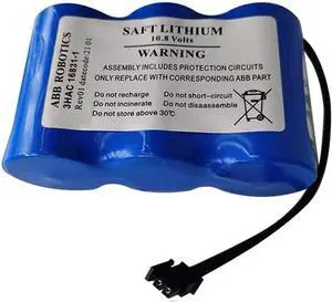 3HAC16831-1 Lithium Battery for ABB 10.8V Robot Arm Controller SMB CPU Server Backup Charging Battery