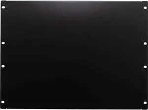 NavePoint 8U Blank Rack Mount Panel Spacer for 19-Inch Server Network Rack Enclosure Or Cabinet Black