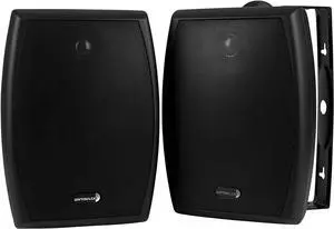 Dayton Audio IO655BT 6-1/2" 2-Way 70V Indoor/Outdoor Speaker Pair Black