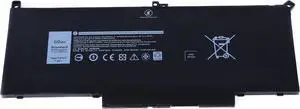 60Wh F3YGT Replacement Battery for Latitude 14 7480 7490 12 7280 7290 13 7380 7390 Series