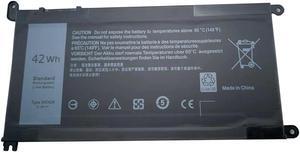 WDX0R WDXOR laptop Battery for Inspiron 15 5567 5568 13 5368 7368 7569 7579 42Wh