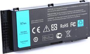 97Wh Battery for Precision M4600 M4700 M4800 M6600 M6700 M6800 FV993 T3NT1