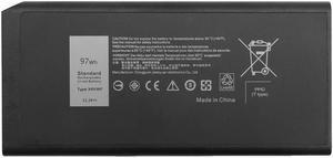 97Wh Replacement 4XKN5 X8VWF Battery for Latitude E5404 E7404 VCWGN 05XT3V