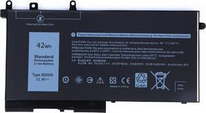 Replacement 42Wh Battery for Latitude 3DDDG E5280 E5480 03VC9Y Series 11.4V New
