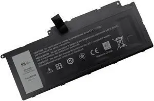 F7HVR T2T3J 58Wh Battery for Inspiron 15 7537 17 7000 7737 062VNH G4YJM New