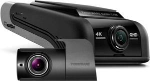 U1000 Dual Dash Cam 4K UHD 3840X2160 Front Cam, 2K 2560X1440 Rear Cam, 150° Wide Angle Dashboard Camera Recorder with G-Sensor, w/Sony Sensor, Parking Mode, WiFi, GPS, Cloud Enabled