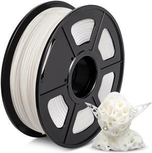 SUNLU 3D Printer Filament PLA Matte 1.75mm, Super Neatly Wound 3D Printing  Filament with Matte Finish, Print with 99% FDM 3D Printers, 1kg Spool  (2.2lbs), 330 Meters, Matte White : : Industrial