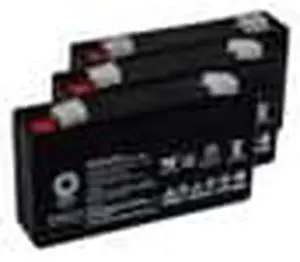 SPS Brand 6V 1.3 Ah (Terminal T1) Replacement battery for Ajc AJC-C1.3S-A-1-154477 (3 PACK)