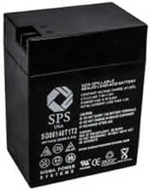 SPS Brand 6 V 14 Ah Replacement Battery with Terminal T1T2