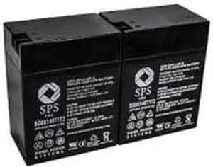 SPS Brand 6 V 14 Ah Replacement Battery with Terminal T1T2 for Parmak 901 (2 PACK)