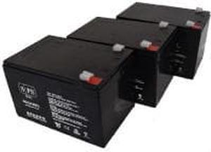 SPS Brand 12V 12Ah Replacement Battery for UB12120 - ELECTRIC Scooter (3 Pack)
